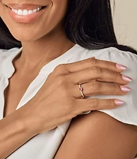 James Avery Enamel Petite Heart Ring