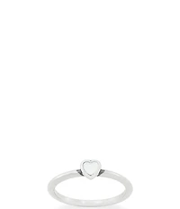 James Avery Enamel Petite Heart Ring