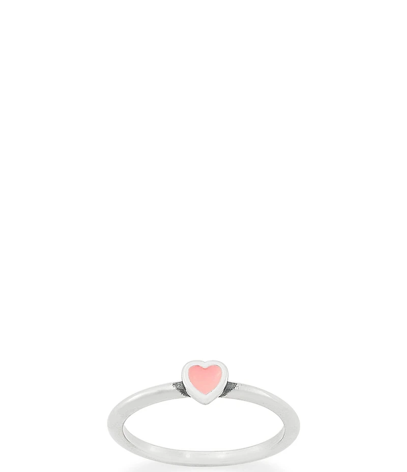 James Avery Enamel Petite Heart Ring