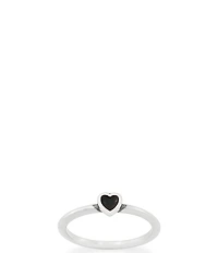 James Avery Enamel Petite Heart Ring