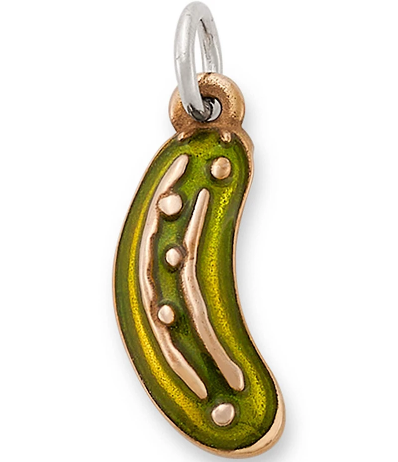 James Avery Enamel Pickle Novelty Charm