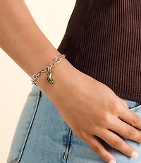 James Avery Enamel Pickle Novelty Charm