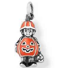 James Avery Enamel Pumpkin Costume Charm