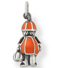 James Avery Enamel Pumpkin Costume Charm