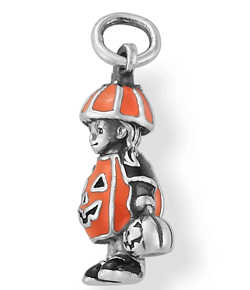 James Avery Enamel Pumpkin Costume Charm