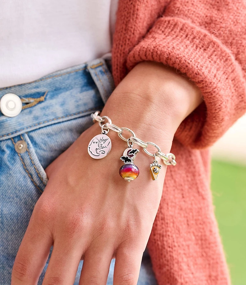 James Avery Enamel Pumpkin Pie Charm