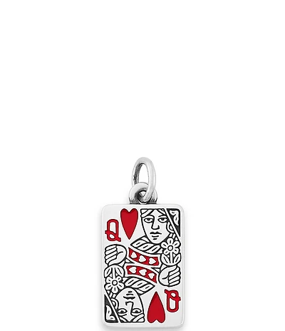 James Avery Enamel Queen of Hearts Charm