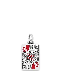 James Avery Enamel Queen of Hearts Charm