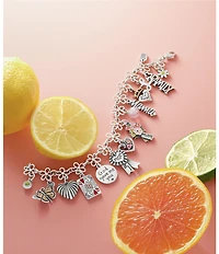 James Avery Enamel Queen of Hearts Charm