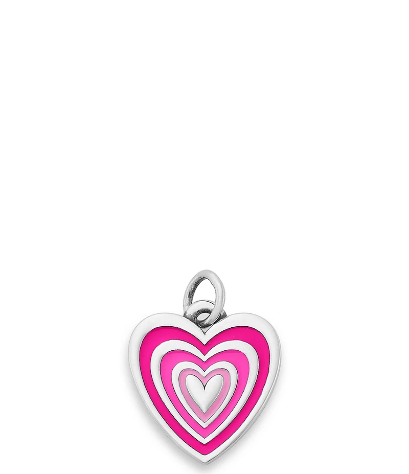 James Avery Enamel Radiant Heart Charm