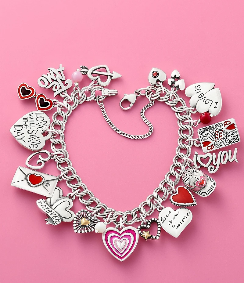James Avery Enamel Radiant Heart Charm