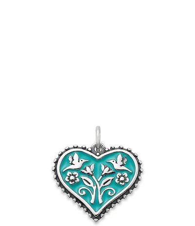 James Avery Enamel Red Hearts in Bloom Charm