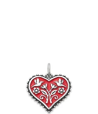 James Avery Enamel Red Hearts in Bloom Charm