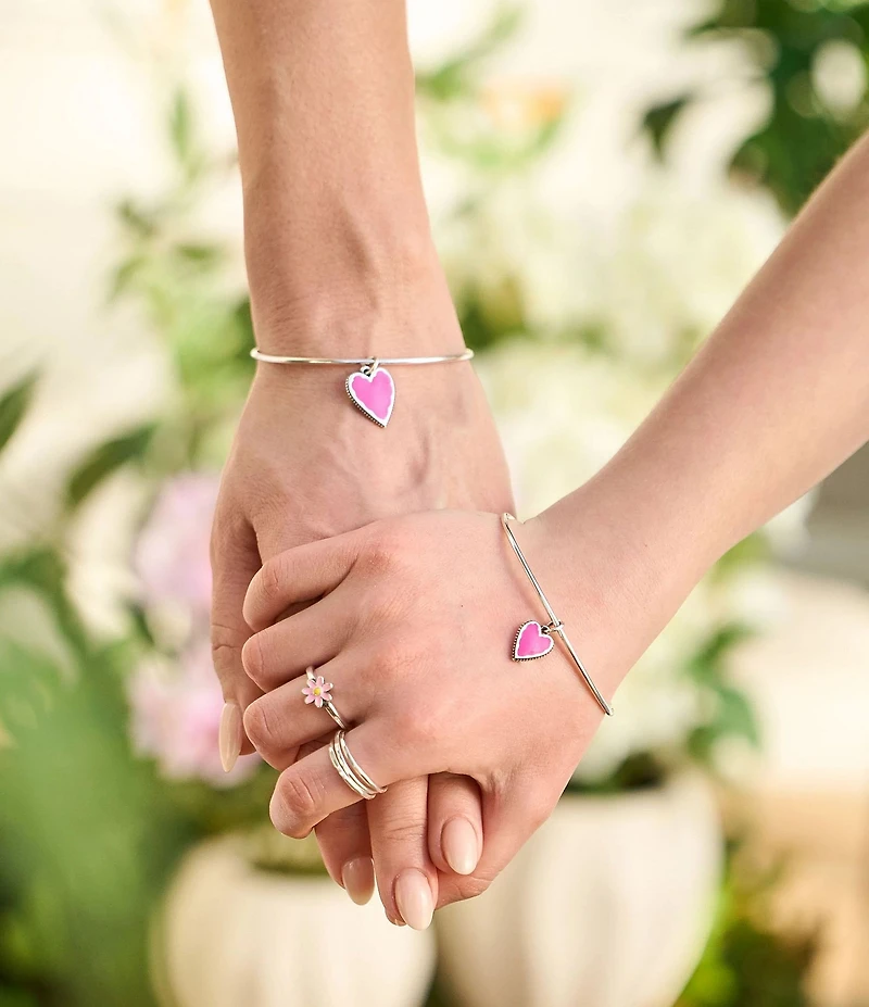 James Avery Enamel Small Heart Charm