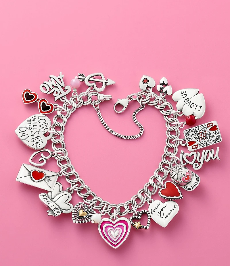 James Avery Enamel Small Heart Charm