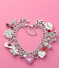 James Avery Enamel Small Heart Charm