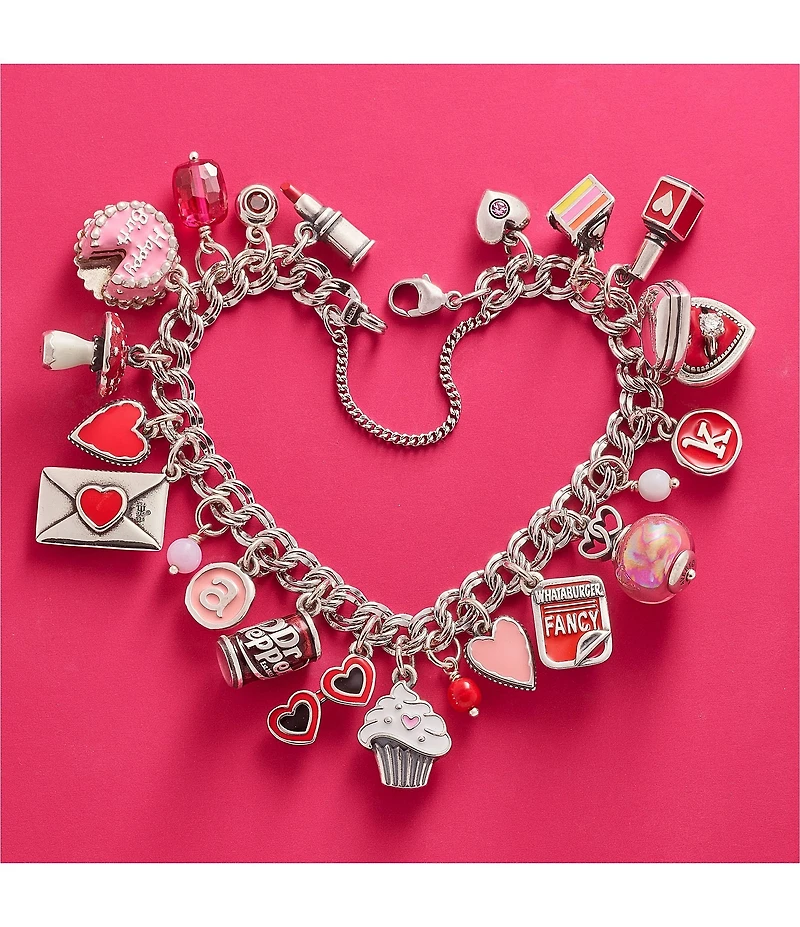 James Avery Enamel Small Heart Charm