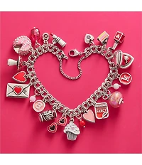 James Avery Enamel Small Heart Charm