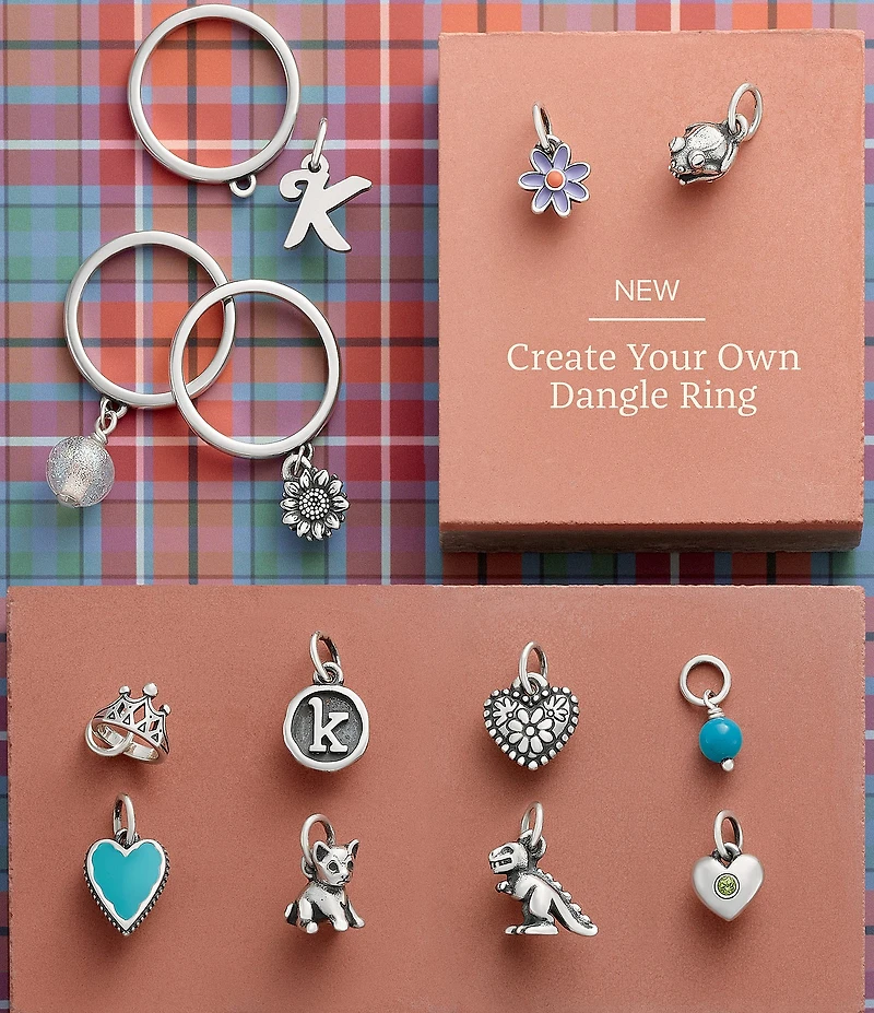 James Avery Enamel Small Heart Charm