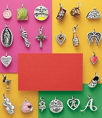 James Avery Enamel Small Heart Charm