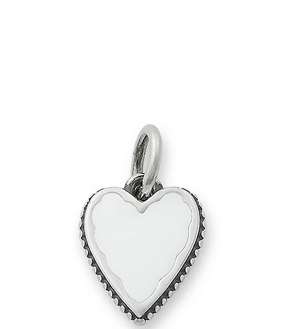 James Avery Enamel Small Heart Charm