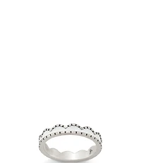 James Avery Enamel Scalloped Stacked Ring