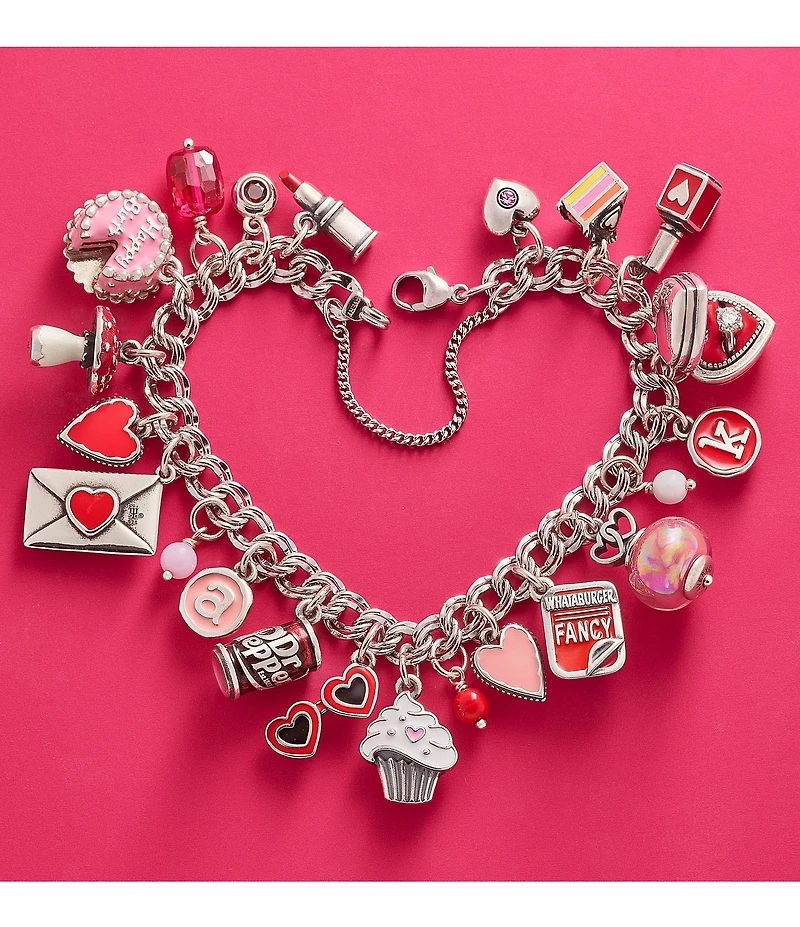 James Avery Enamel Sweetheart Cupcake Charm