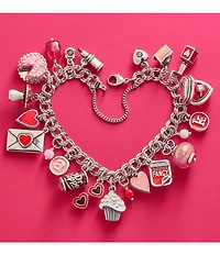 James Avery Enamel Sweetheart Cupcake Charm