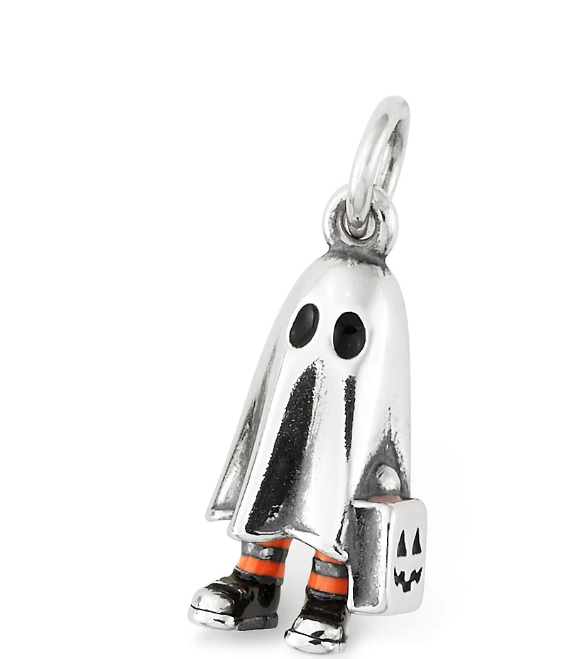 James Avery Enamel Trick or Treater Ghost Charm