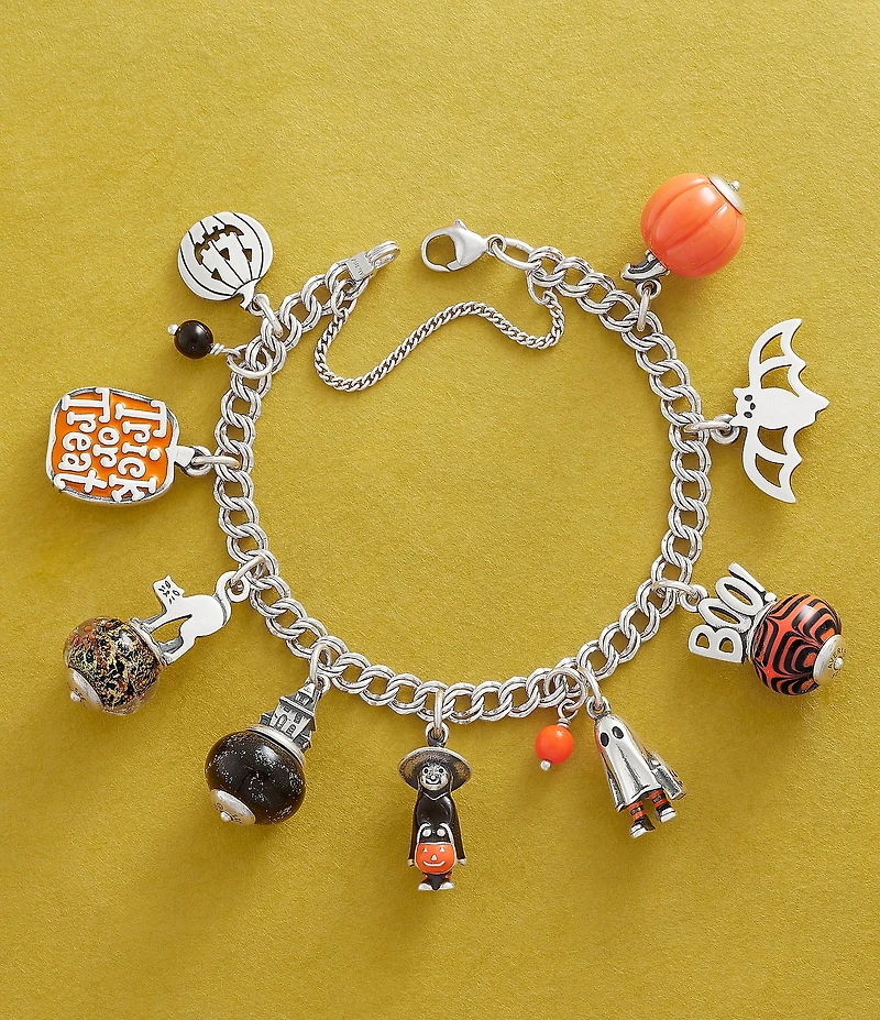 James Avery Enamel Trick or Treater Ghost Charm