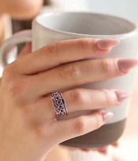 James Avery Enamel Twist Stacker Ring