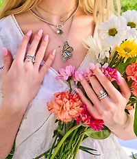 James Avery Enamel Twist Stacker Ring