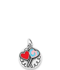 James Avery Enamel U R Sweet Heart Lollipop Charm