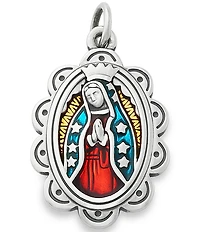 James Avery Enamel Virgin of Guadalupe Charm