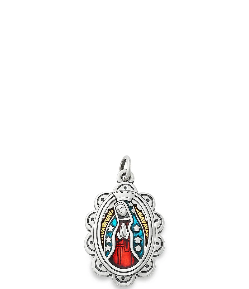 James Avery Enamel Virgin of Guadalupe Charm