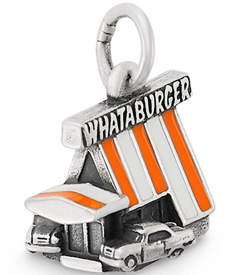 James Avery Enamel Whataburger Novelty Charm