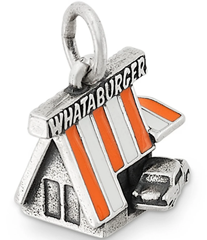 James Avery Enamel Whataburger Novelty Charm