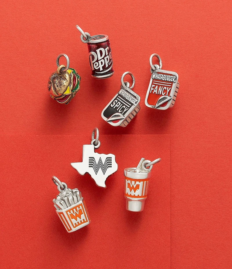James Avery Enamel Whataburger™ French Fries Novelty Charm