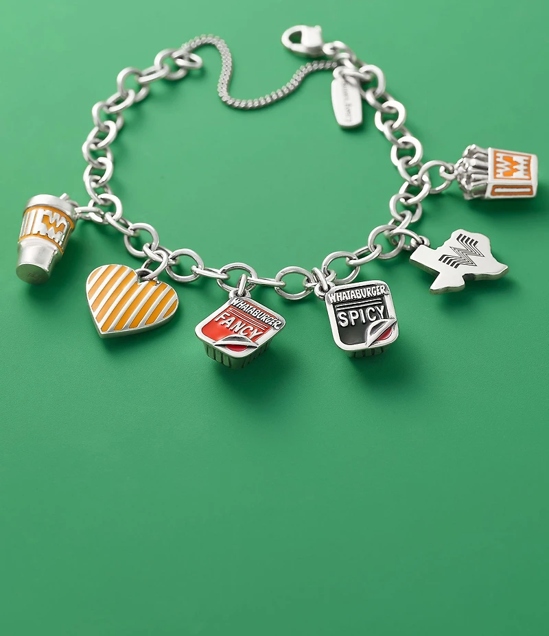 James Avery Enamel Whataburger Spicy Ketchup Novelty Charm