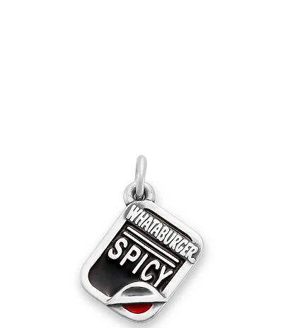 James Avery Enamel Whataburger Spicy Ketchup Novelty Charm