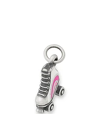 James Avery Enamel White Roller Skate Charm