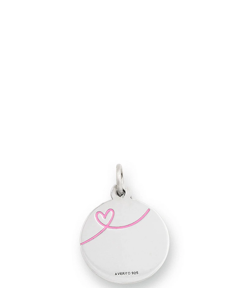 James Avery Enamel You're My Person Heart Charm