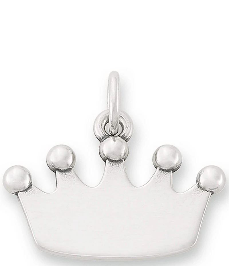 James Avery Engravable Crown Charm