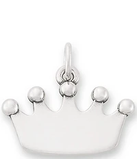 James Avery Engravable Crown Charm