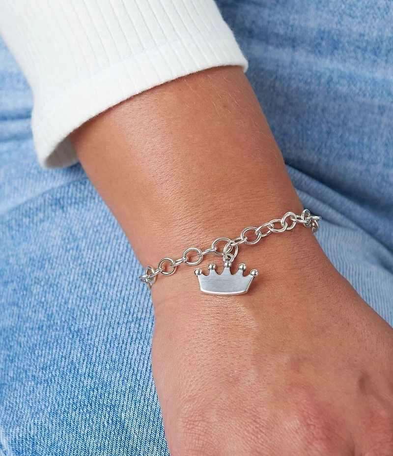 James Avery Engravable Crown Charm