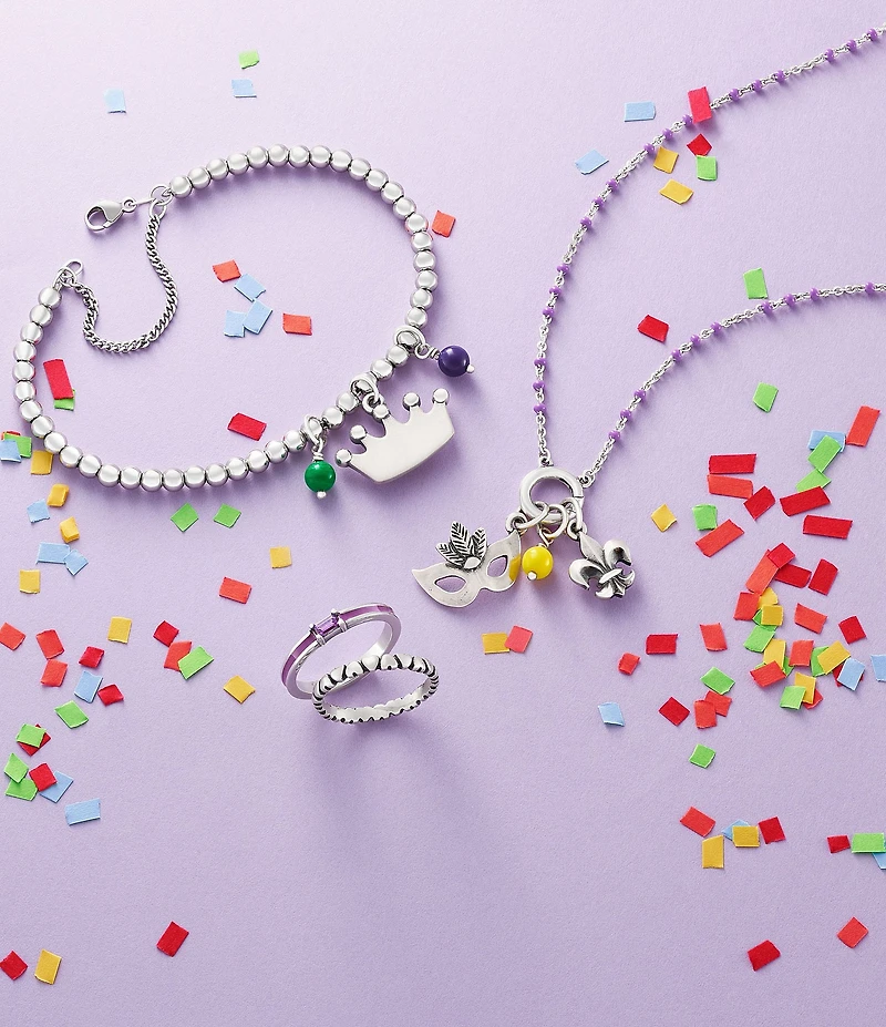 James Avery Engravable Crown Charm