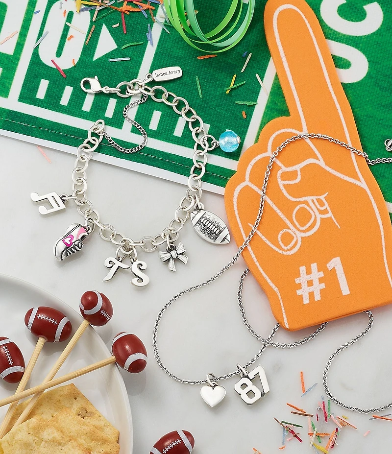 James Avery Engravable Football Charm