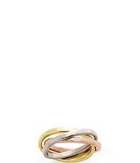 James Avery Entwined Trio 14K Scuptural Combo Ring