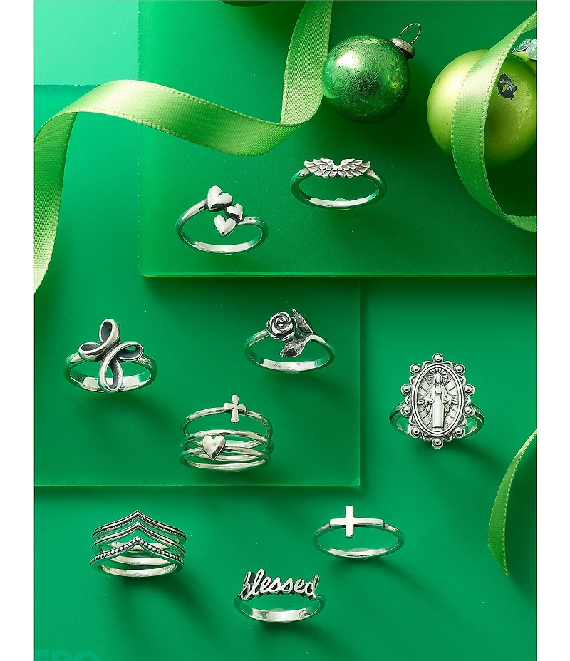 James Avery Eternal Ribbon Cross Ring