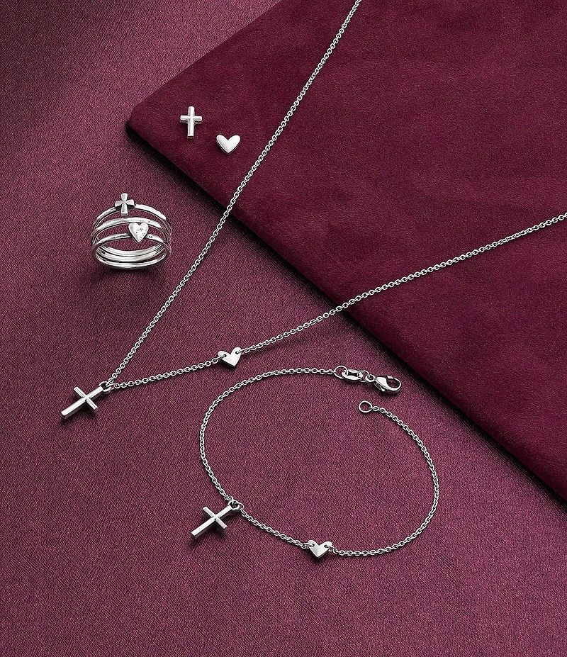 James Avery Faith And Love Necklace